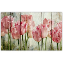 Creative Wood Цветы Цветы -11 Розовые тюльпаны